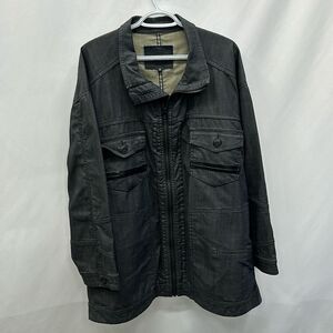 Men’s Black bull jeans vest sz 3X